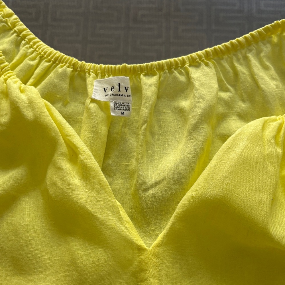 Yellow Women's Top - Picture 2 of 4
